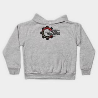 Defunct Detroit Metal Mouldings Hockey Team Kids Hoodie